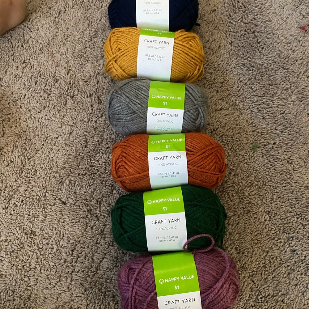 Craft Yarn Set - Multicolor